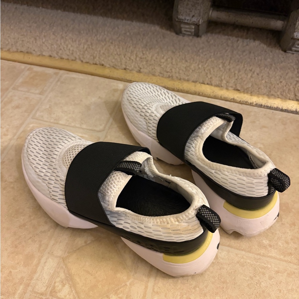 Sorel White and Black Women's Sneakers